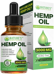 Nature's Beneficials Hemp Oil